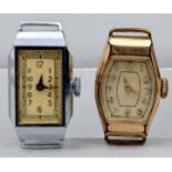 Zwei Damenarmbanduhren / Two ladie´s wristwatches