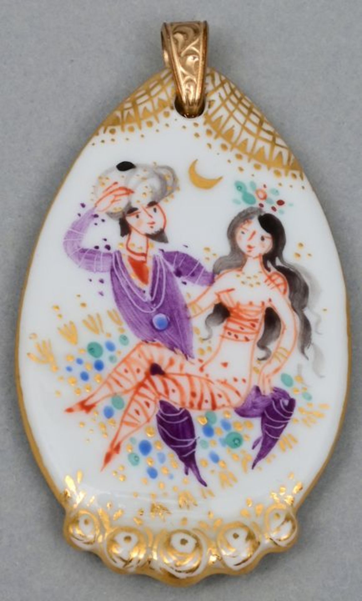 Anhänger, Meissen / Pendant, Meissen