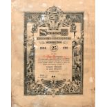 Urkunde 1892/1911 / Old certificate
