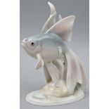 Schleierschwanz / Porcelain figure, fisch