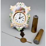 Porzellanuhr Carlsfeld / porcelain wall clock