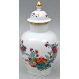 Deckelvase, Meissen / Vase, Meissen