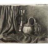 Wollanke Elly/ Wollanke charcoal drawing