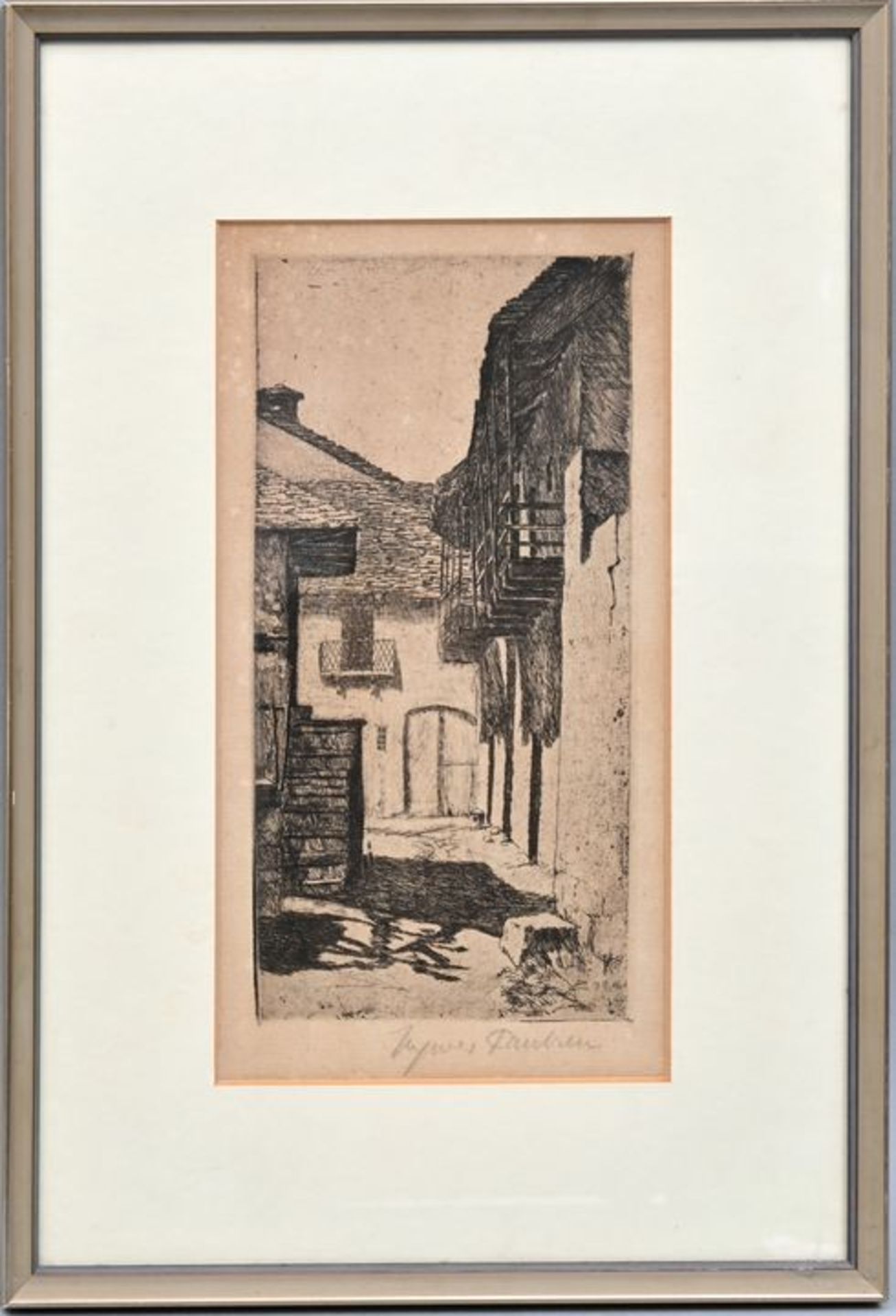 Paulsen, Ingwer Radierung / etching - Bild 3 aus 3