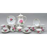 Kaffeeservice, 36 Teile / porcelain coffee service