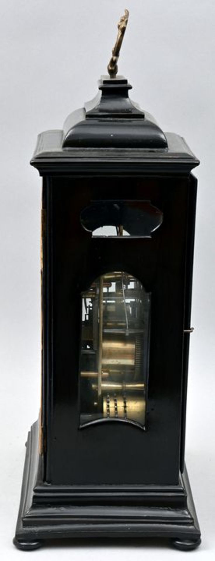 906 Stockuhr, Holz, Freimaurer/ bracket clock - Image 2 of 7