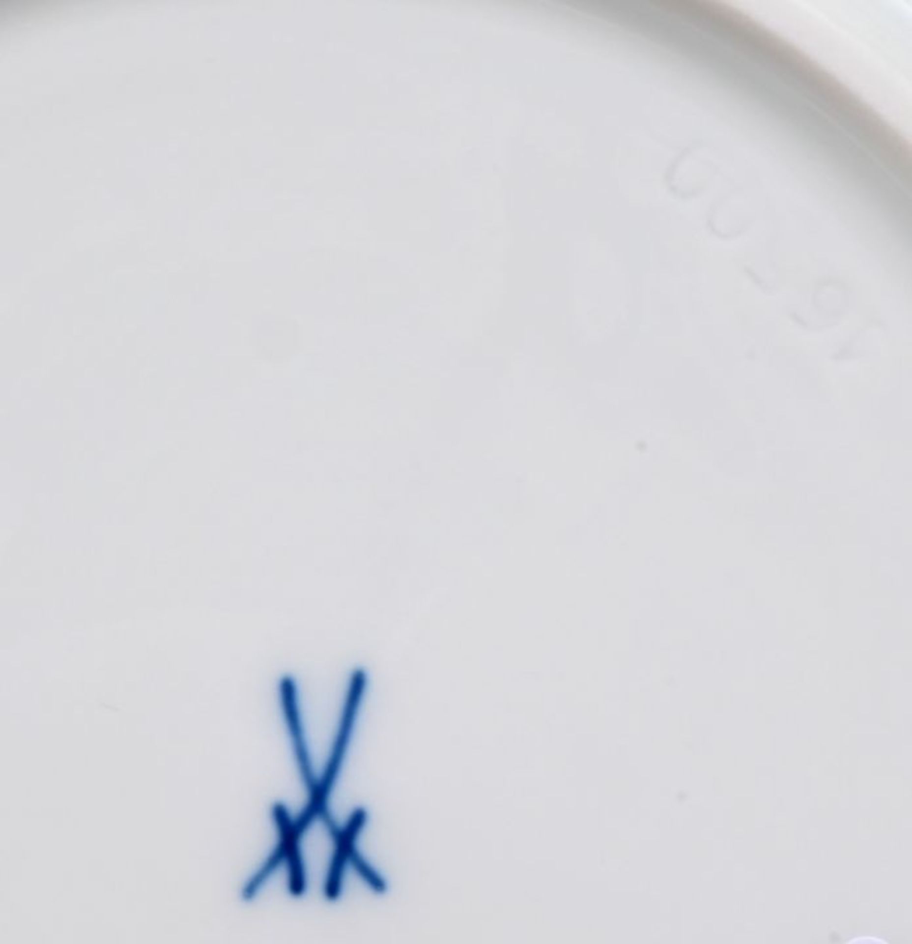 Gedeck, Meissen / Mocha place setting - Image 2 of 3