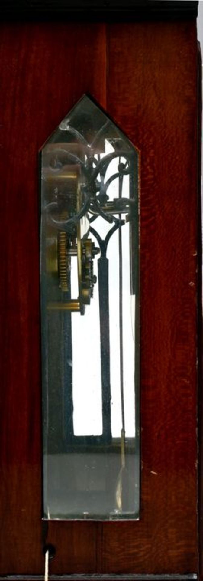 Tischuhr, Holzkorpus / Table clock, wooden corpus - Bild 2 aus 7
