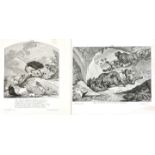 Ridinger Zwei Blatt / etchings