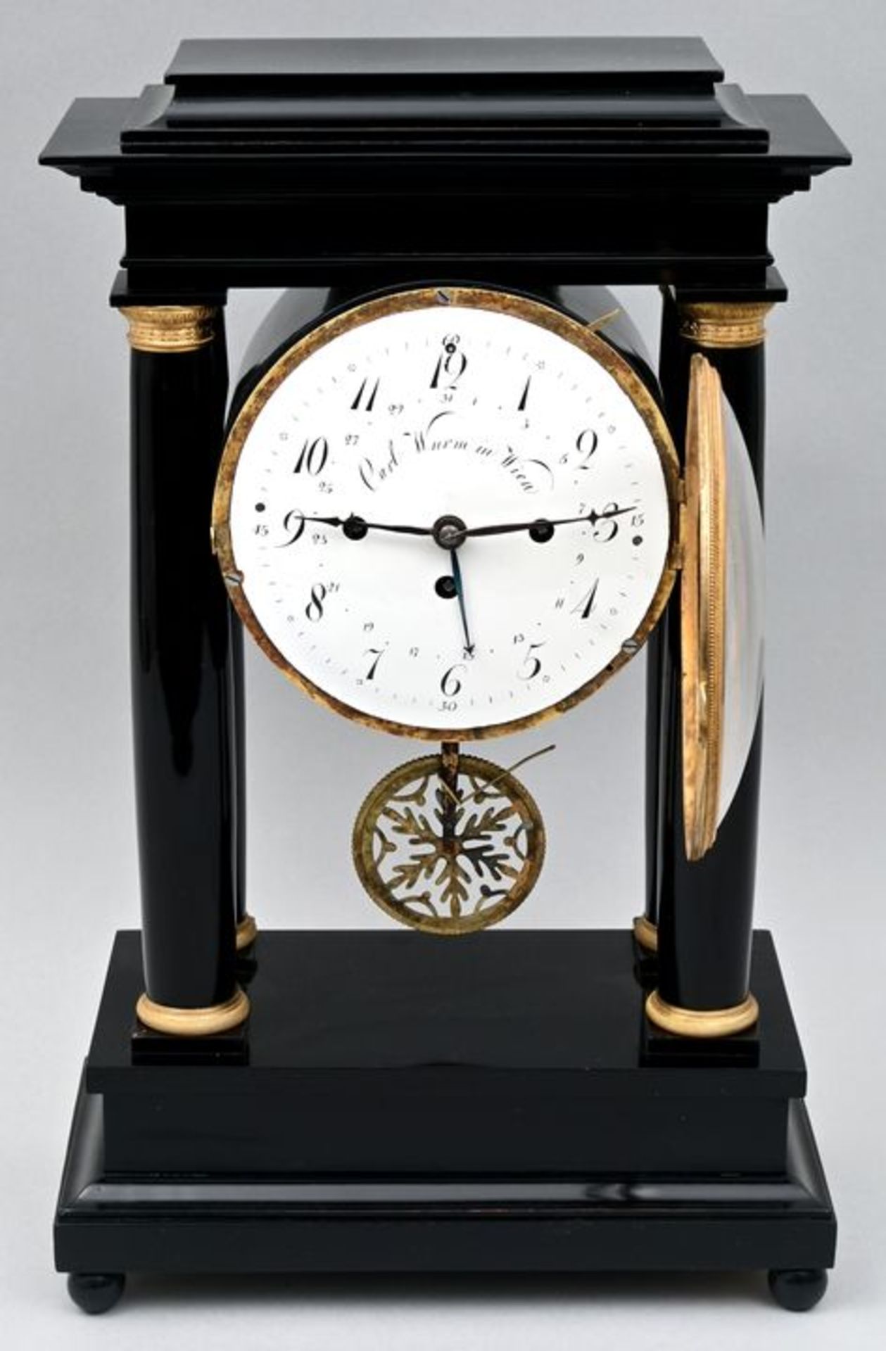 Stutzuhr, C. Wurm, Wien / bracket clock