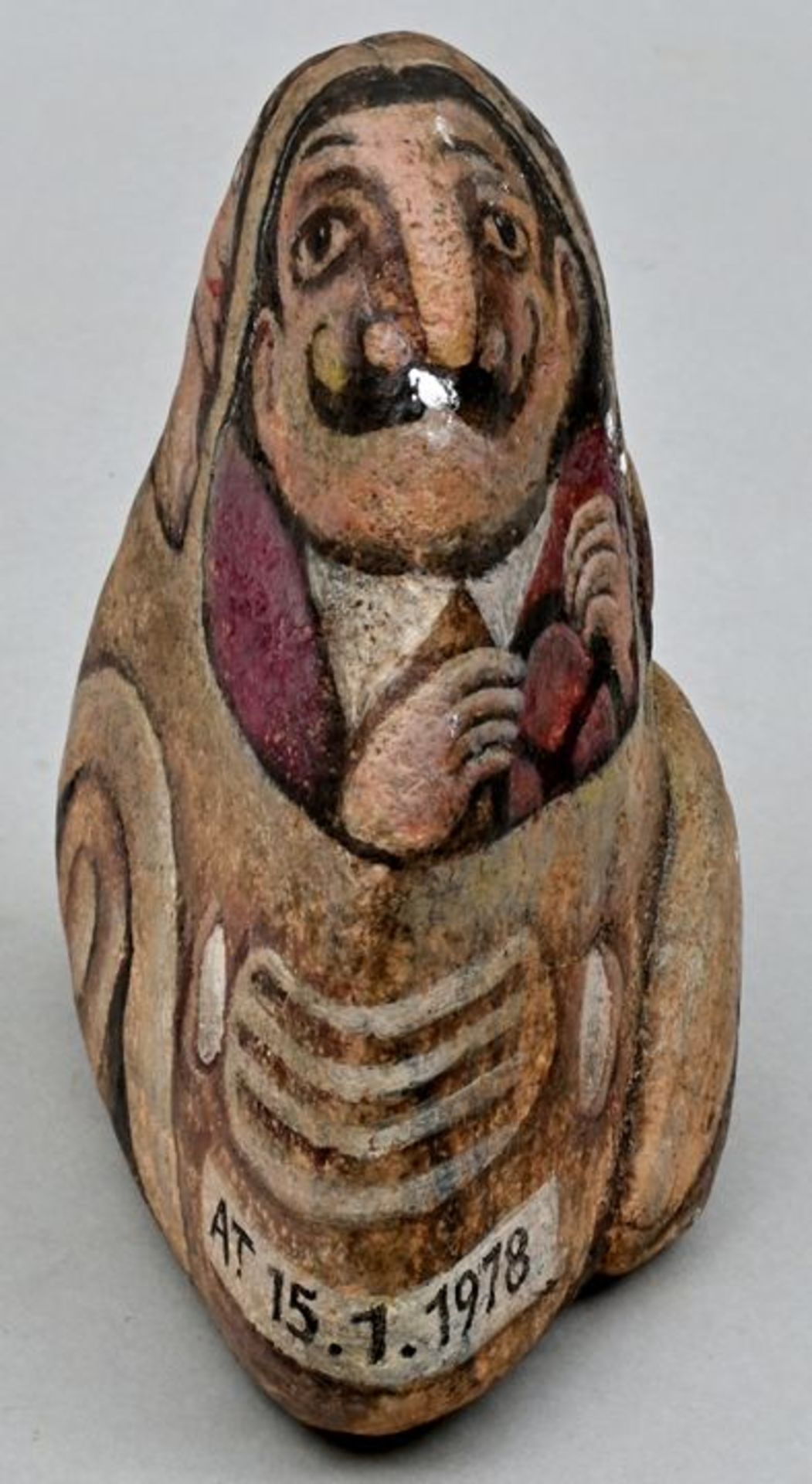 Schmidt, Klaus, Auto-Stein / small sculpture - Image 3 of 5