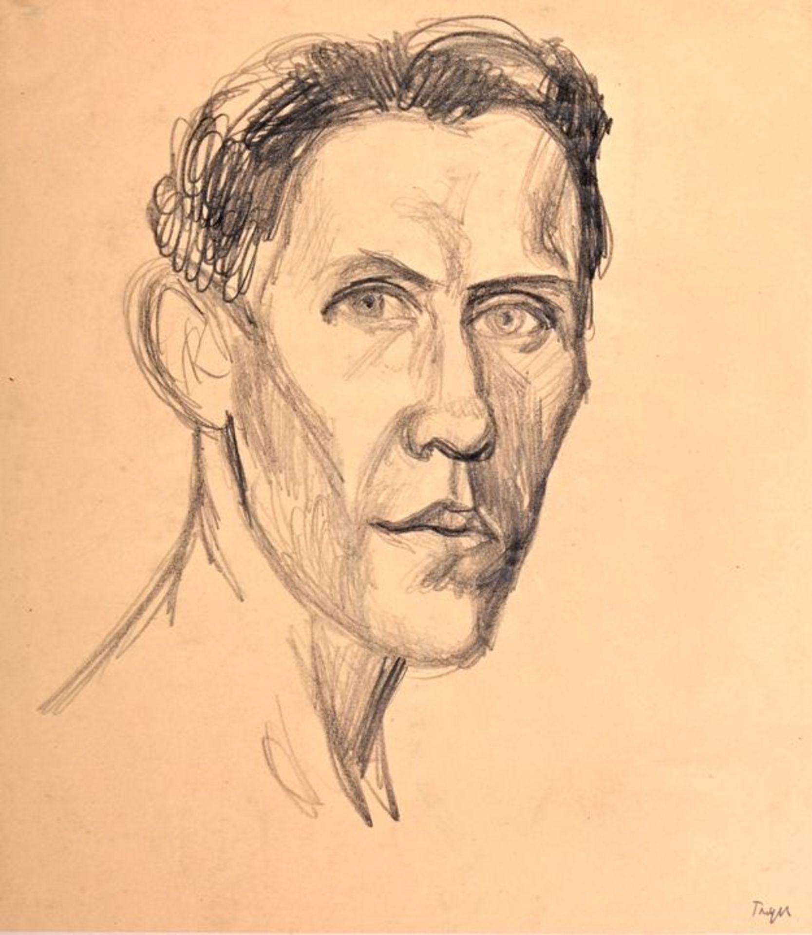 Trepte, Selbstpotraits / Trepte, Self-portraits - Image 5 of 5