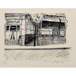 Günther, Herth, Litho ''Stehbierhalle'' / Lithograph