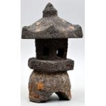 Lavastein-Objekt / Object from lavastone