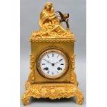 991 Pendule, Mutter mit Kind/ mantel clock