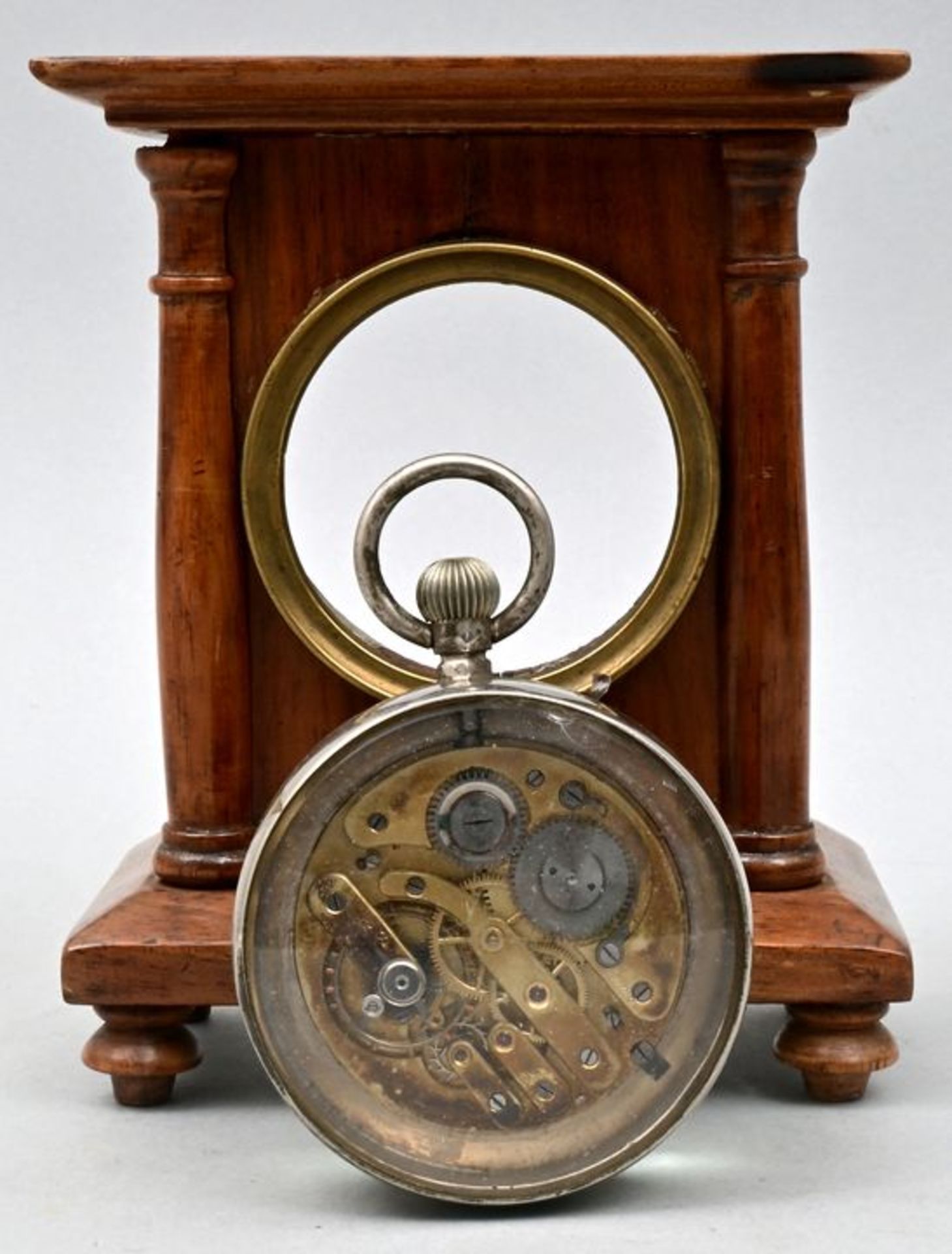 Tischuhr mit Kugel-TU / Table clock - Bild 3 aus 8