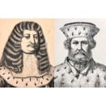 Zwei Herrscherportraits / two portraits of noblemen