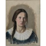 Wollanke / Pastel of a young lady