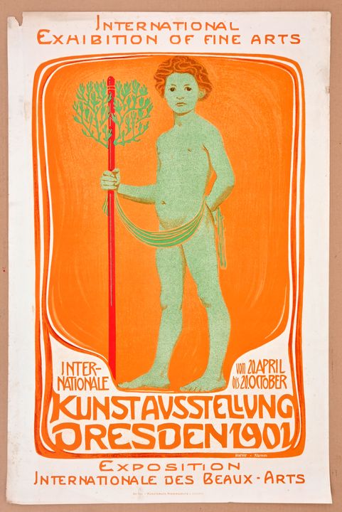 Ausstellungsplakat 1901 / Exhibition poster 1901