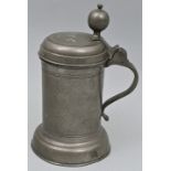 Walzenkrug Pirna/ pewter tankard