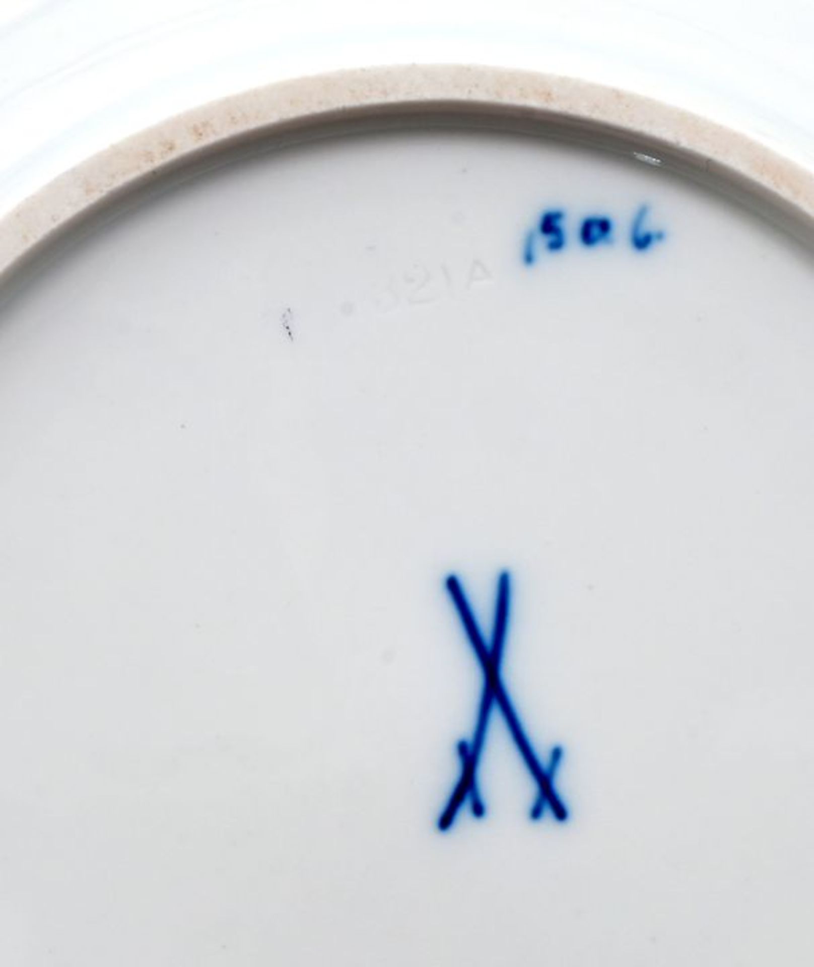 Gebäckteller, Meissen / Porcelain plates, Meissen - Bild 2 aus 3