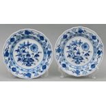 Zwei Abendbrotteller, Meissen / Two plates, Meissen