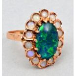 Ring mit Opal/ opal ring