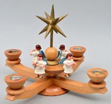 Adventsleuchter mit Engeln/ Advent candle stick