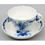 Tasse+UTA, Meissen / Cup with saucer