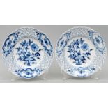 Zwei Teller, Meissen / Two plates, Meissen