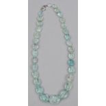 Aquamarin-Kette/ aquamarine necklace