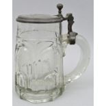 Bierkrug Glas/ glass stein