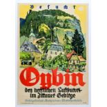 Plakat Oybin / Poster visit Oybin