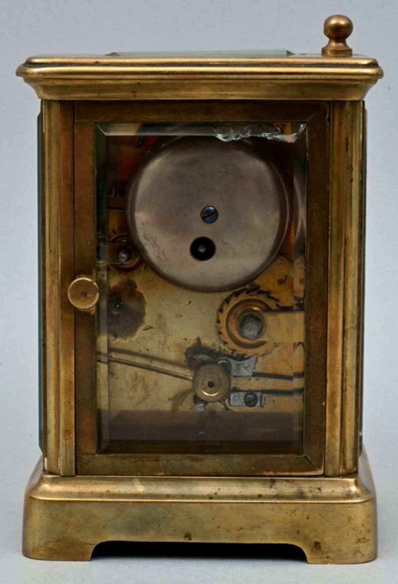 Kleiner Reisewecker / Small carriage clock - Bild 3 aus 7