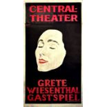 Plakat Grete Wiesenthal / Poster Grete Wiesenthal