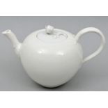 Teekanne weiß, Meissen / Tea pot, Meissen