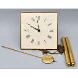 Jugendstil Wanduhr von Heinrich Tessenow / Art Nouveau Wall Clock by Heinrich Tessenow