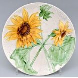 Jugendstil-Wandteller/ art nouveau wall plate