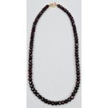 Granat-Kette/ garnet necklace
