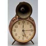 Trompetenwecker / Wecker / alarm clock