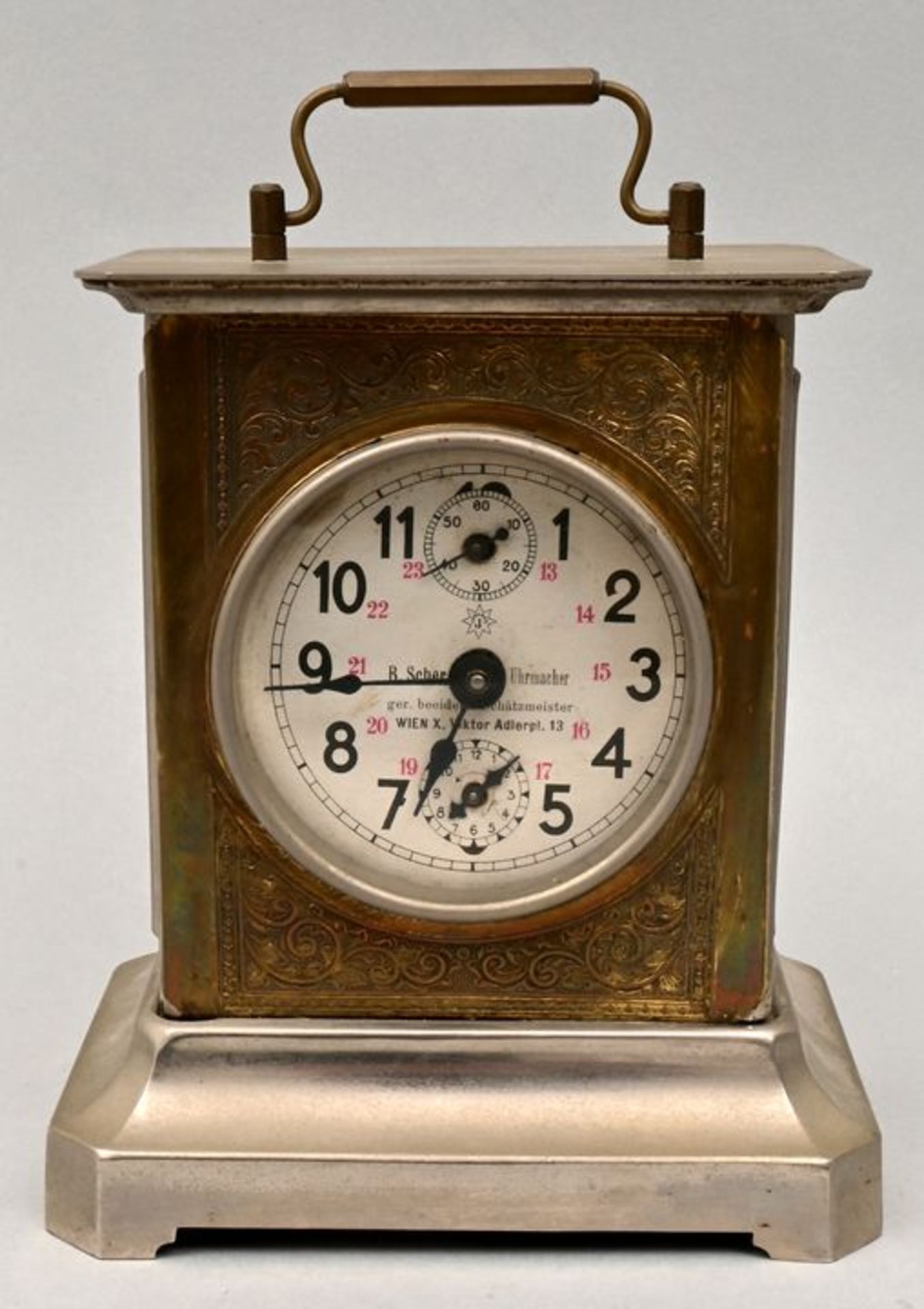 Tischuhr/ Reisewecker / Carriage clock