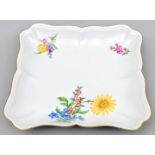 Quadratische Schale, Meissen / Square bowl, Meissen