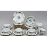 Neun Gedecke, Meissen / Tea set, Meissen