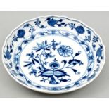 Beilageschale Zwiebelmuster/ bowl blue onion pattern