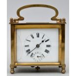 Reisewecker / Carriage clock with alarm