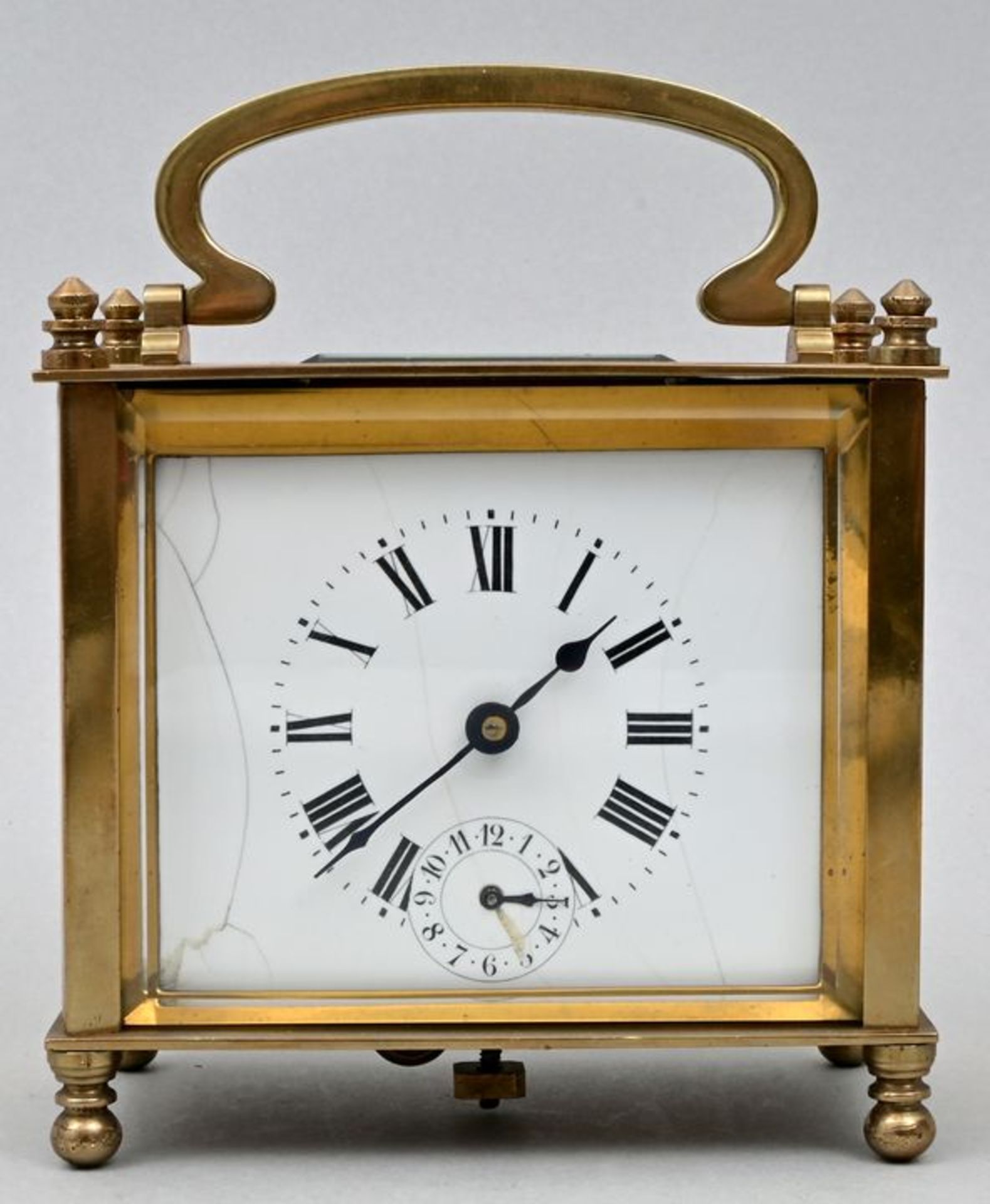 Reisewecker / Carriage clock with alarm