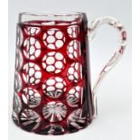 Glaskrug / Glass pitcher