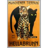 Plakat Hellabrunn / Poster Hellabrunn