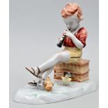 Porzellanfigur Kind / Porcelain figure