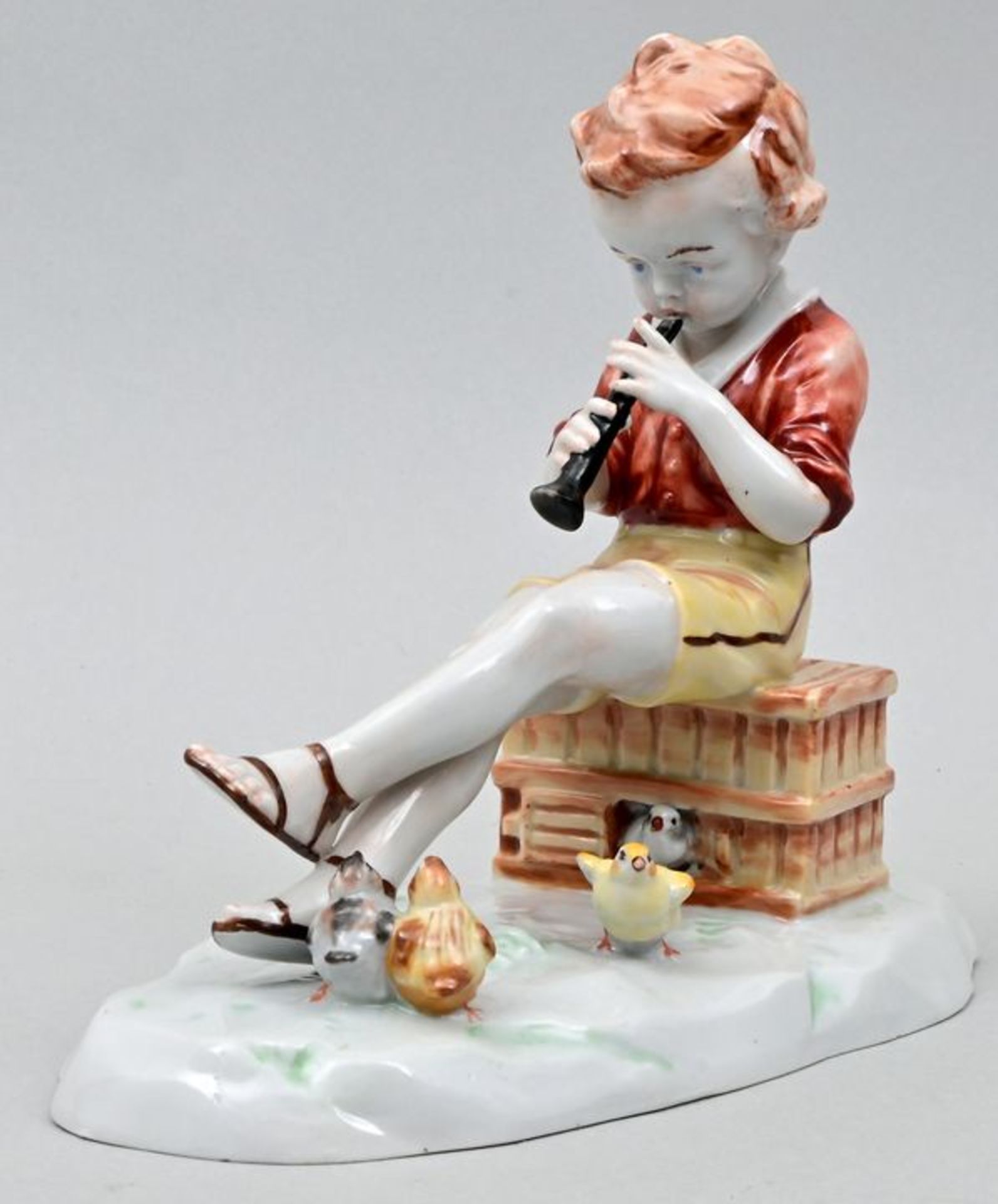 Porzellanfigur Kind / Porcelain figure